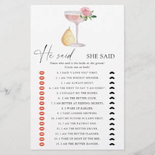 Roos Prosecco - Hij zei dat ze zei vrijgezellenfee