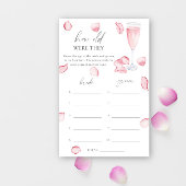 Roos Prosecco - Hoe oud waren ze bruidsspel