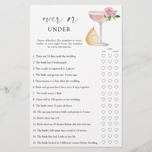 Roos Prosecco - Over of onder vrijgezellenfeest sp (Voorkant)