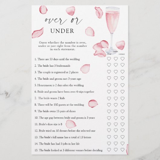 Roos Prosecco - Over of onder vrijgezellenfeest sp (Voorkant)