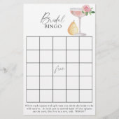 Roos Prosecco - Vrijgezellenfeest bingogame (Voorkant)