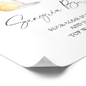 Roos Prosecco vrijgezellenfeest - Sangria Bar Poster (Hoek)