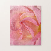 Roos Puzzels Personaliseer cadeaus Roze Roos Spira (Verticaal)