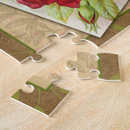 Roos Puzzle Legpuzzel (Zijkant)