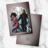 Roos QR-code bruiloft Save The Date