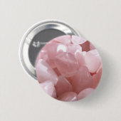 Roos Quarts spirituele roze liefdeskristal Ronde Button 5,7 Cm (Voorkant /achterkant)