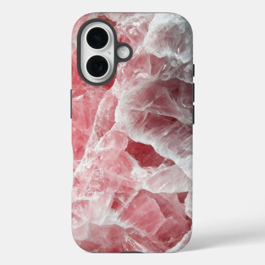 Roos Quartz Crystal Telefoonhoes Case-Mate iPhone Case (Achterkant)