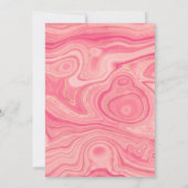 Roos Quartz en Blush Strata Shower per Mail Kaart (Achterkant)