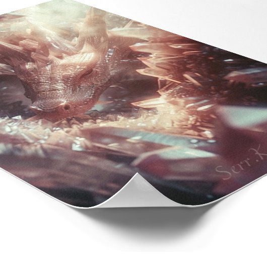 Roos Quartz Guardian Afdrukken en downloaden Poster (Hoek)