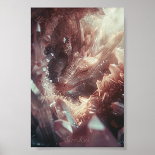 Roos Quartz Guardian Afdrukken en downloaden Poster