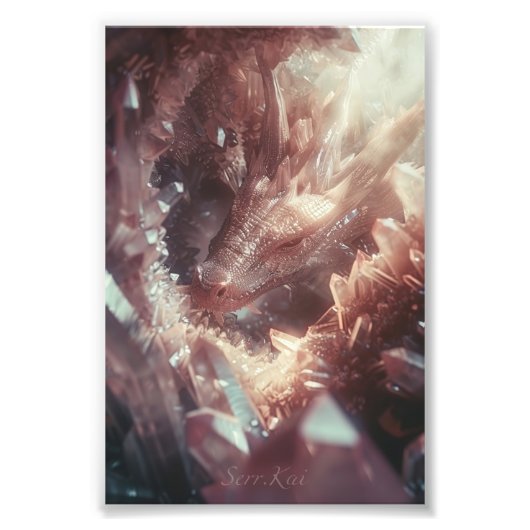 Roos Quartz Guardian fotoprint Foto Afdruk (Voorkant)