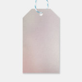 Roos Quartz Opaline en Goud Dank u Cadeau Label Cadeaulabel (Achterkant)