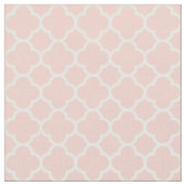 Roos Quartz Pink Coral 2016 Quatrefoil Pattern Stof (Close Up)