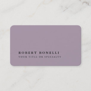 Roos Quartz Platinum Gray Stylish Minimalist Visitekaartje