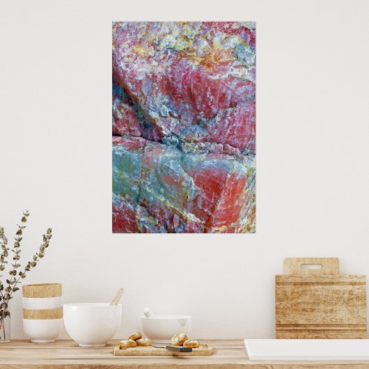 roos quartz poster (Keuken)