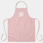 Roos Quartz - voeg logo toe Schort (Voorkant)