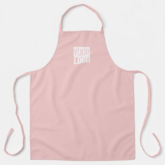 Roos Quartz - voeg logo toe Schort (Voorkant)