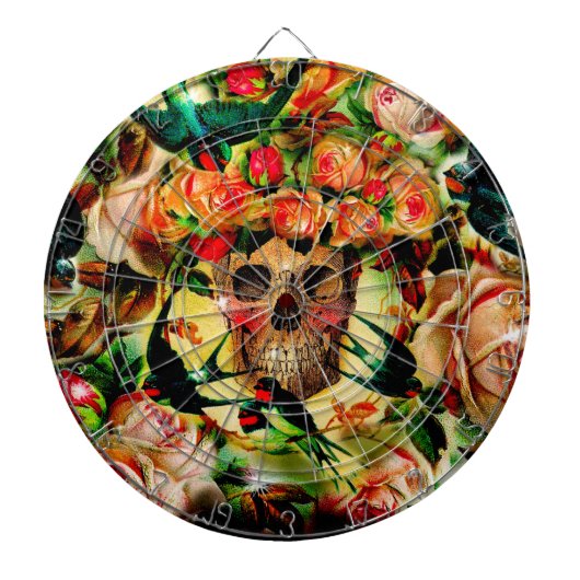 Roos Queen Dartboard Dartbord (Voorkant)