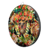 Roos Queen Dartboard Dartbord (Voorkant Rechts)