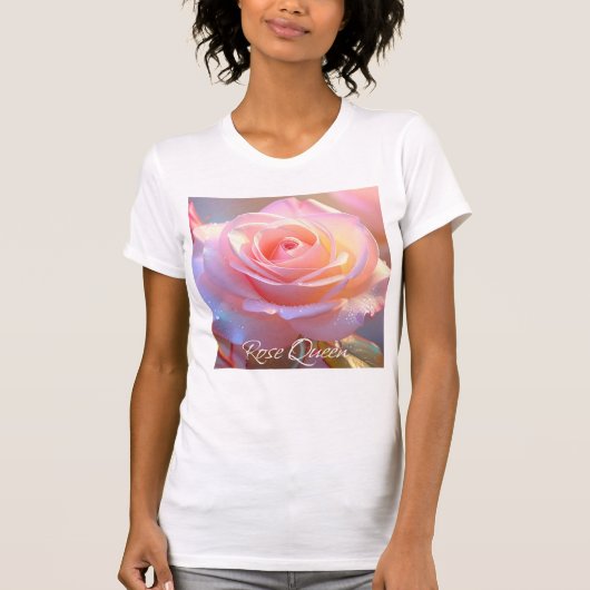 Roos Queen (iriserende editie) T-shirt (Voorkant)