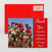 Roos-r-Red Briefkaart (Voorkant / Achterkant)