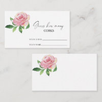 Roos - raad hoeveel kurken bruidsspel