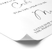 Roos - Raad hoeveel kurken Poster (Hoek)