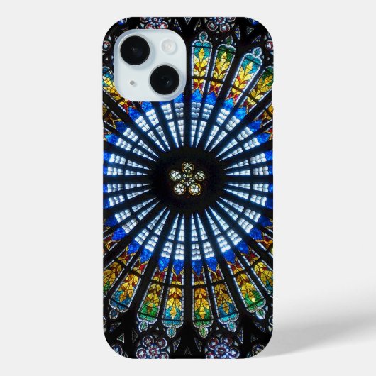 Roos raam straatsburg kathedraal Case-Mate iPhone case (Achterkant)