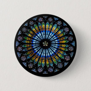 roos raam straatsburg ronde button 5,7 cm