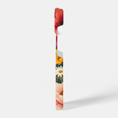 Roos Radiance: Elegant Flower Phone Hoesje iPhone Hoesje (Linkerkant)