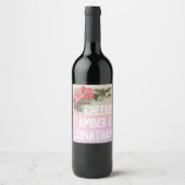  Roos Rainbow Wine Label Wijn Etiket (Voorkant)