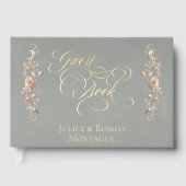 Roos Rand & Hart Monogram - Salie Gastenboek (Voorkant)