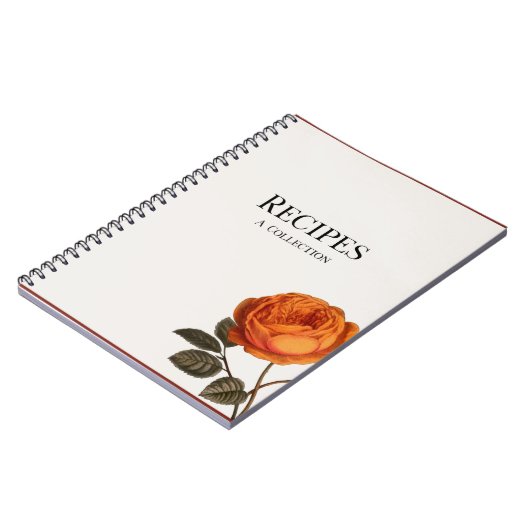  Roos Recept Notitieboek (Linkerzijde)