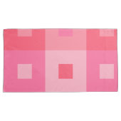 Roos rechthoeken kussensloop (Voorkant-Rechts)