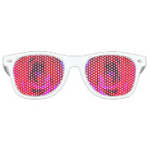 Roos Red Miami Retro Zonnebril (Voorkant)