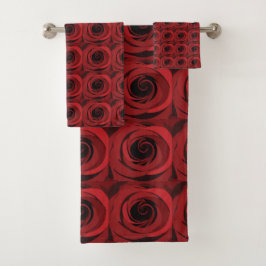 Roos Red Rose Bad Handdoek