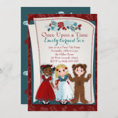 Roos Red, Sneeuwwit en Uitnodiging tot Beer (Voorkant / Achterkant)