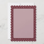 Roos Red Wave Feestdagenkaart (Voorkant)