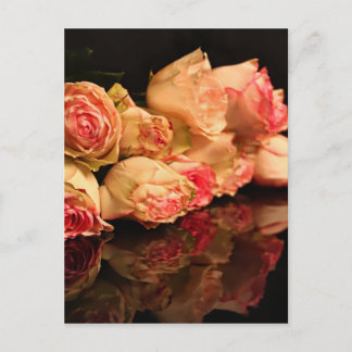 Roos reflectie briefkaart