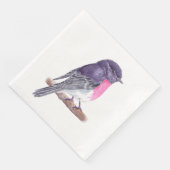 Roos robin servet (Hoek)