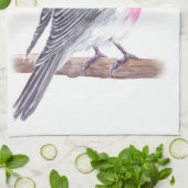 Roos robin theedoek (Gevouwen)