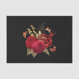  Roos rode goudWaterverf Tissuepapier