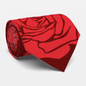 roos rode stropdassen (Opgerold)