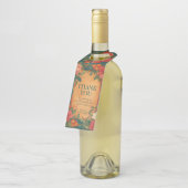 🌹 Roos Romance: Art Nouveau Splendor Flessenhanger (Schuin)