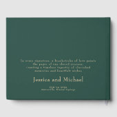 🌹 Roos Romance: Art Nouveau Splendor Gastenboek (Achterkant)