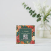 🌹 Roos Romance: Art Nouveau Splendor Informatiekaartje (Staand voorkant)