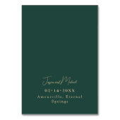 🌹 Roos Romance: Art Nouveau Splendor Kaart (Achterkant)