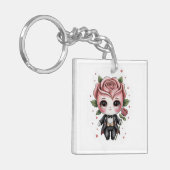 Roos Romeo Charme Sleutelhanger (Voorkant Links)