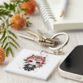 Roos Romeo Charme Sleutelhanger (Voorkant Rechts)