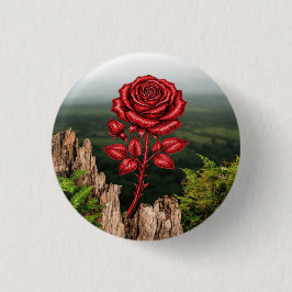 Roos  ronde button 3,2 cm